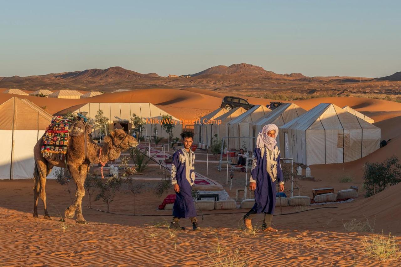 Milky Way Desert Camp เมอร์ซูกา ภายนอก รูปภาพ
